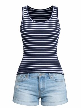 Mabelinda Classic Stripe Tank Top